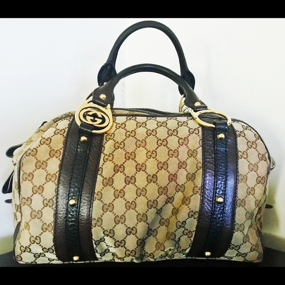 Large Gucci Bowling Bag